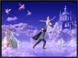 Barbie, Pałac, Taniec, Chmury